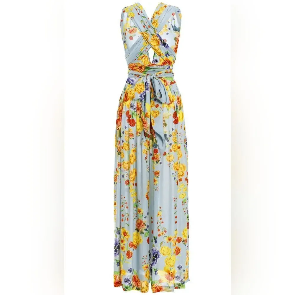 NWT Agua Bendita Florence Bouk Multiway Jumpsuit Size M - Picture 10 of 16